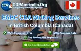EGBC CBA Writing Services - in British Columbia (Canada) by CDRAustralia.Org, Vancouver