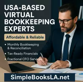 USA-Based Virtual Bookkeeping Experts, Los Angeles
