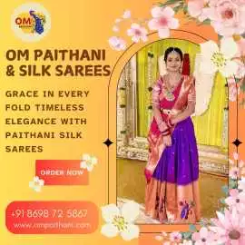 why Buy paithani saree direct by manufacturer the , Hyderabad