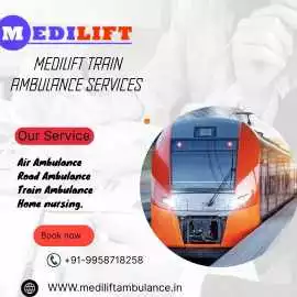 Choose Medilift Train Ambulance in Bangalore, Bengaluru