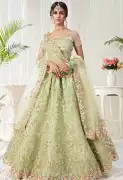 Buy Green Lehenga Online with Best Deals and Disco, $ 75