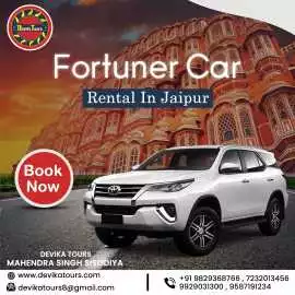 Fortuner car Hire Jaipur, Jaipur