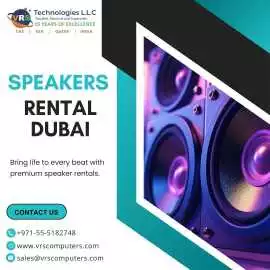 Rent Powerful Speakers for Events in UAE, Dubai
