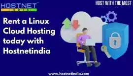 Rent a Linux Cloud Hosting today with Hostnetindia, Jaipur