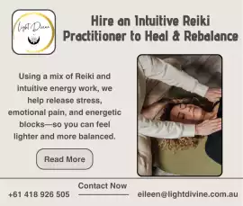 Hire an Intuitive Reiki Practitioner to Heal , Perth