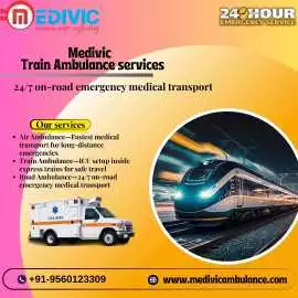 Medivic trusted Train Ambulance Service in Ranchi , Ranchi