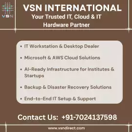  Your Trusted IT, Cloud & Hardware Partner – V, $ 100