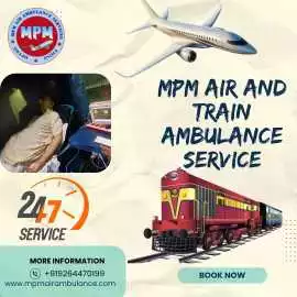 Book the Best MPM Train Ambulance in Patna , Patna