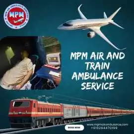 Use the Trusted MPM Train Ambulance in Ranchi  , Ranchi