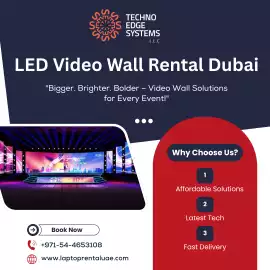 Dubai LED Video Wall Hire for Any Occasion, Dubai