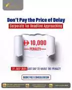 Get advantage of Corporate tax penalty waiver, Dubai