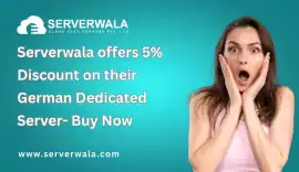 Serverwala offers 5% off-German Dedicated Server, Habersdorf