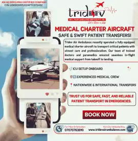 What Distinguishes Tridev Air Ambulance Services, Delhi