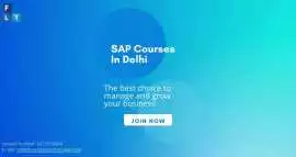 Best SAP Training Course in Delhi, Delhi