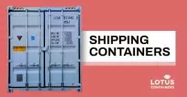 Shipping container services | LOTUS Containers, São Paulo