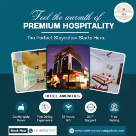 Hotel Mansarovar-hotel mansarovar place jaipur, Jaipur