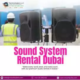 Top-Class Sound System for Rent in Dubai, Dubai