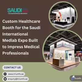 Get Creative Stand Designs for Saudi Medlab Expo, Riyadh