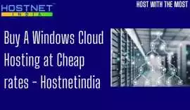 Buy A Windows Cloud Hosting at Cheap rates - Hostn, Jaipur