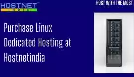 Purchase Linux Dedicated Hosting at Hostnetindia, Jaipur