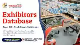 1.67 Lac Exhibitors Data from 603+ Trade Shows, Delhi