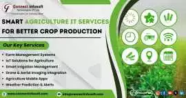 Smart Agriculture IT Services by Connect Infosoft, South San Francisco