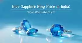 How Much Does a Blue Sapphire Ring Cost in India?, Gurgaon