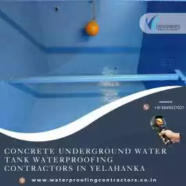 Underground Water Tank Waterproofing Contractors, Bengaluru