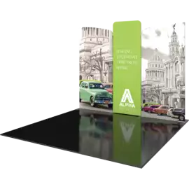 Straight Fabric Displays for Toronto Trade Shows, Toronto