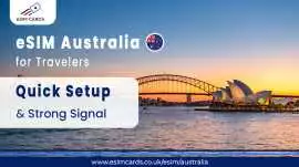 Best eSIM for Tourists in Australia – Order Online, London