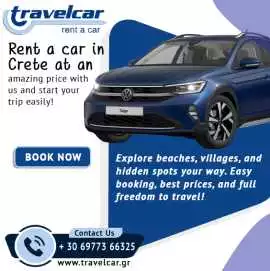 Affordable & Stress-Free Car Rentals in Crete, Nea Alikarnassos
