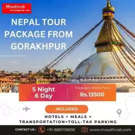 Gorakhpur to Nepal Tour Package, Gorakhpur