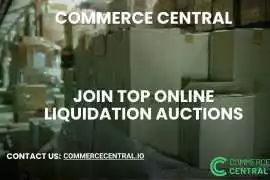 Join Top Online Liquidation Auctions | Commerce Ce, Austin