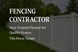 Top Fencing Contractor in Tampa – Affordable., Tampa