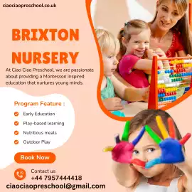 Brixton nursery | Montessori Learning in SW9