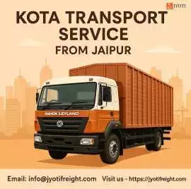 Kota Transport Service from Jaipur: Timely Deliver, Jaipur