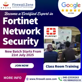 Become a Fortinet Certified Professional in Network Security! ???? at Firewall Zone Institute of IT