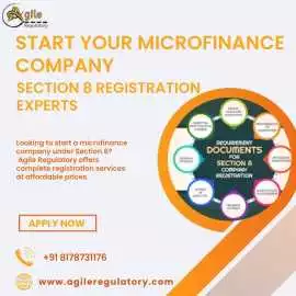 Start Your Section 8 Microfinance Company with Exp, Noida