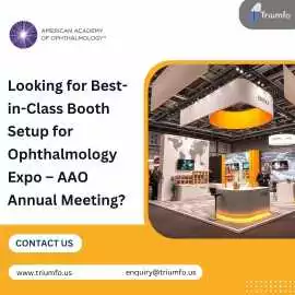Full-Service Booth Builder for AAO Annual Meeting, Orlando