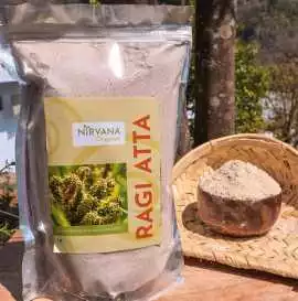 Buy Ragi Atta Online From Nirvana Organic, Rp 200