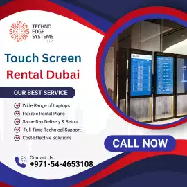 Choosing Tech for Events? Try Touch Screens in UAE, Dubai
