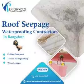 Roof Seepage Waterproofing Contractors in Whitefie, Bengaluru