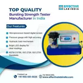  Top Quality Bursting Strength Tester Manufacturer, Faridabad