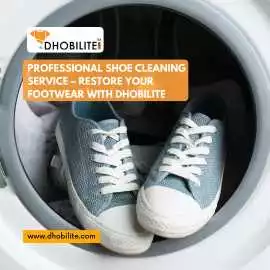 Professional Shoe Cleaning Service with DhobiLite, Noida