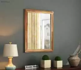 Classic Connor Wall Mirror with Sheesham Wood , Rp 3,989