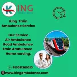 King Train Ambulance Bhopal provides pre-arranged , Bhopal