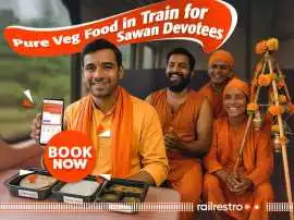 Travel in Sawan? Get Homely Veg Food in Train, Patna
