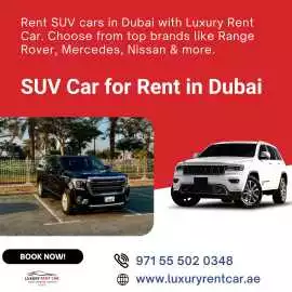 SUV Car Rental Dubai – Premium SUVs at Great Rates, Dubai