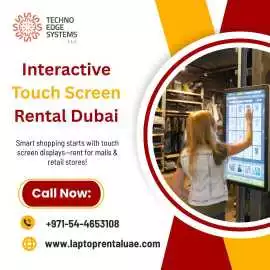 Smart Touch Screen Rentals for Dubai Exhibitions, Dubai