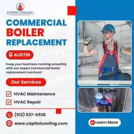 Commercial Boiler Replacement in Austin, Austin